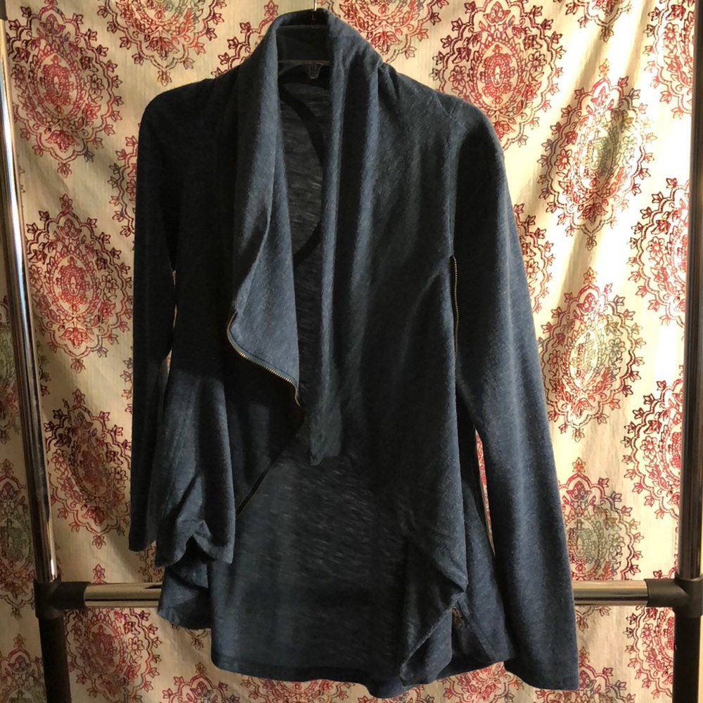 ModCloth airport sweater, blue size large